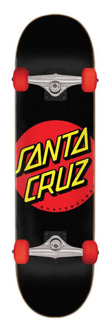 Santa Cruz Classic Dot Micro Skateboard Complete 7.25in x 27in