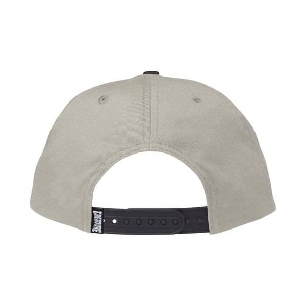 Creature Support Patch Snapback Hat - Grey/Black