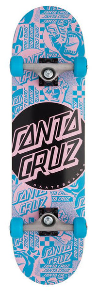 Santa Cruz Flier Dot Full Complete Skateboard 8.0