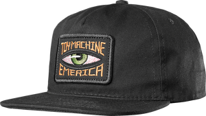 Toy Machine X Emerica Patch Snapback Hat - Black
