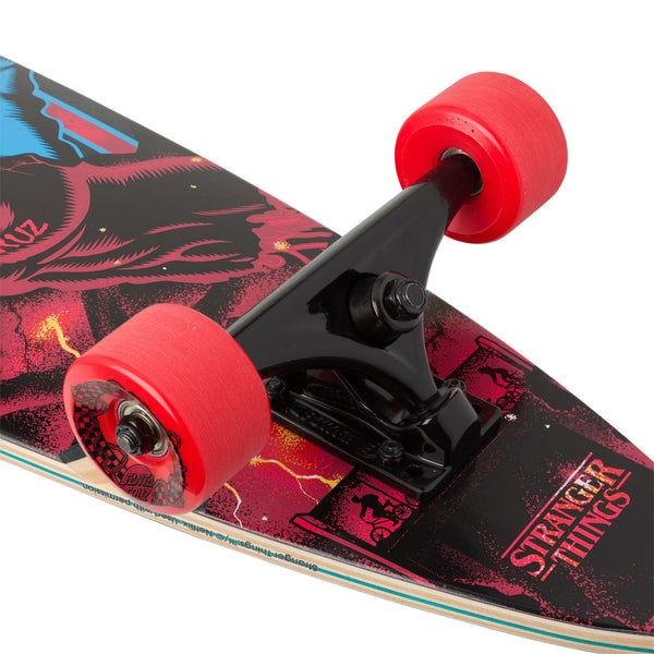 Santa Cruz Stranger Things Screaming Hand Pintail Cruiser Skateboard