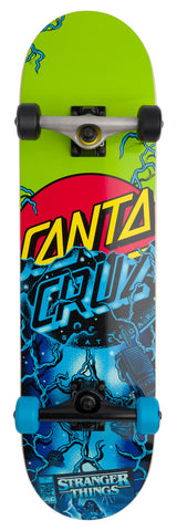 Santa Cruz X Stranger Things Classic Dot Large Skateboard Complete 8.25
