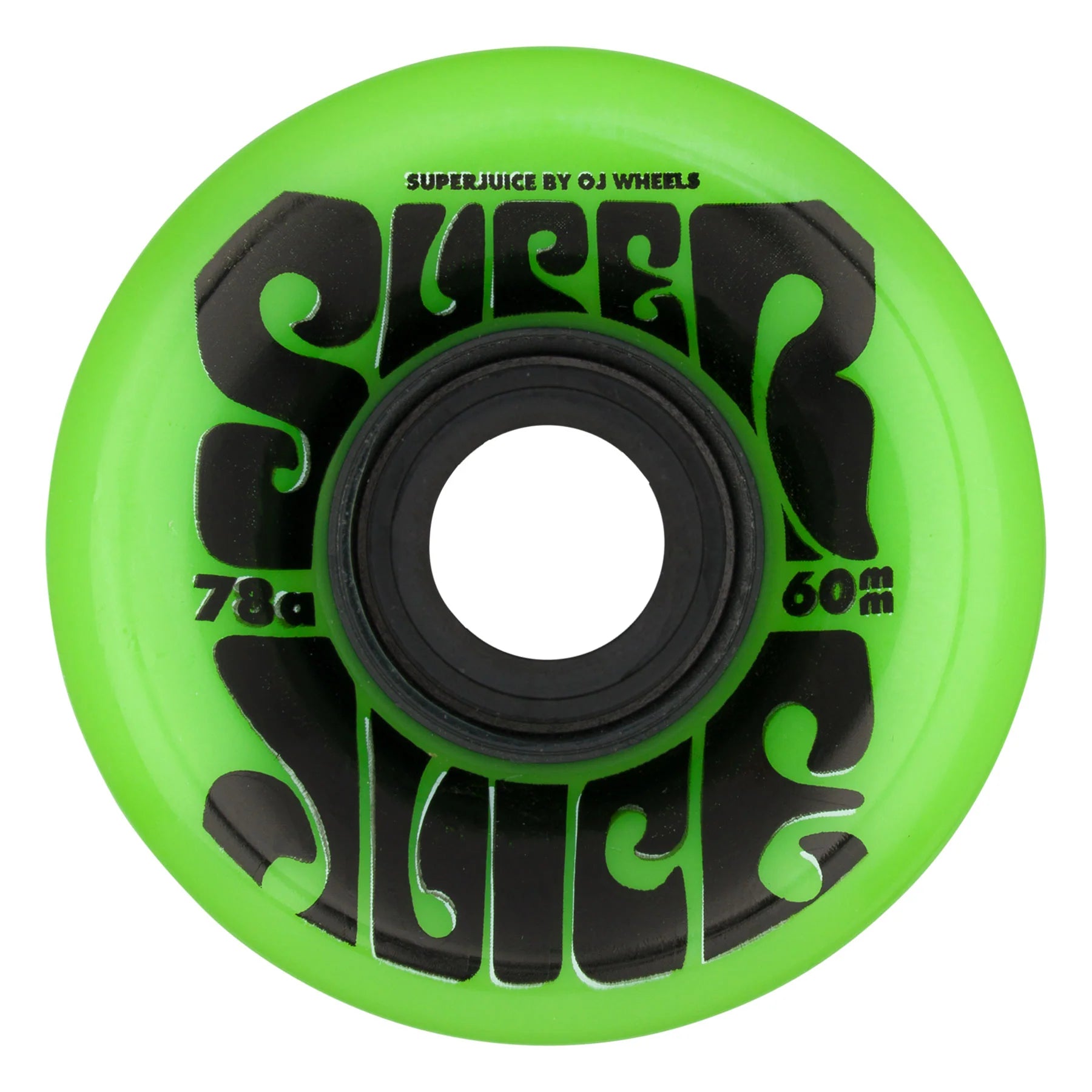 OJ Super Juice Bright Green 78a 60mm