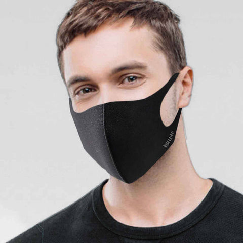 iMask Reusable Unisex Face Mask - Black