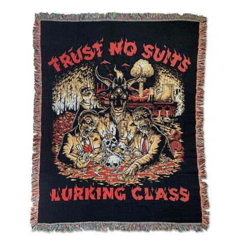 Lurking Class Trust No Suits X Matt Stikker Woven Tapestry