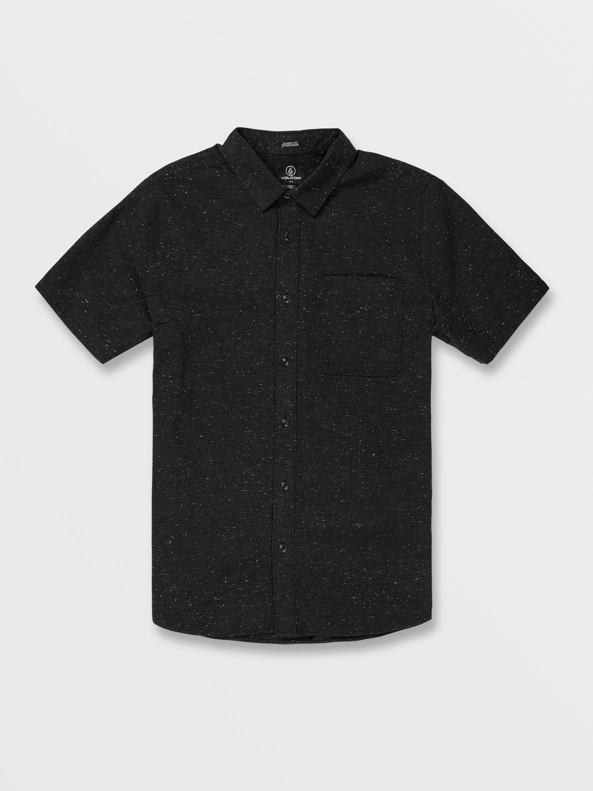Volcom Date Knight Short Sleeve Shirt - Black