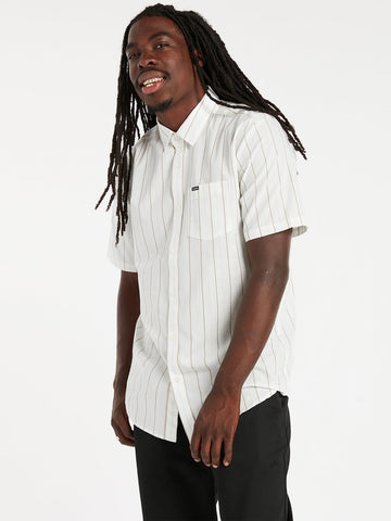 Volcom Boiler Short Sleeve Woven - Cloud