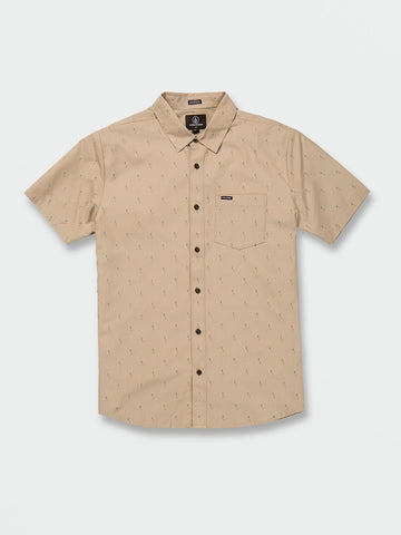 Volcom Graffen Short Sleeve Shirt - Khaki