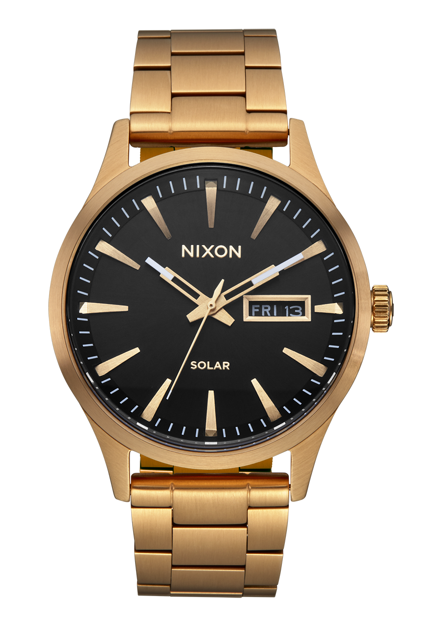 Nixon Sentry Solar Stainless Steel Watch