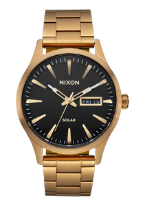Nixon Sentry Solar Stainless Steel Watch