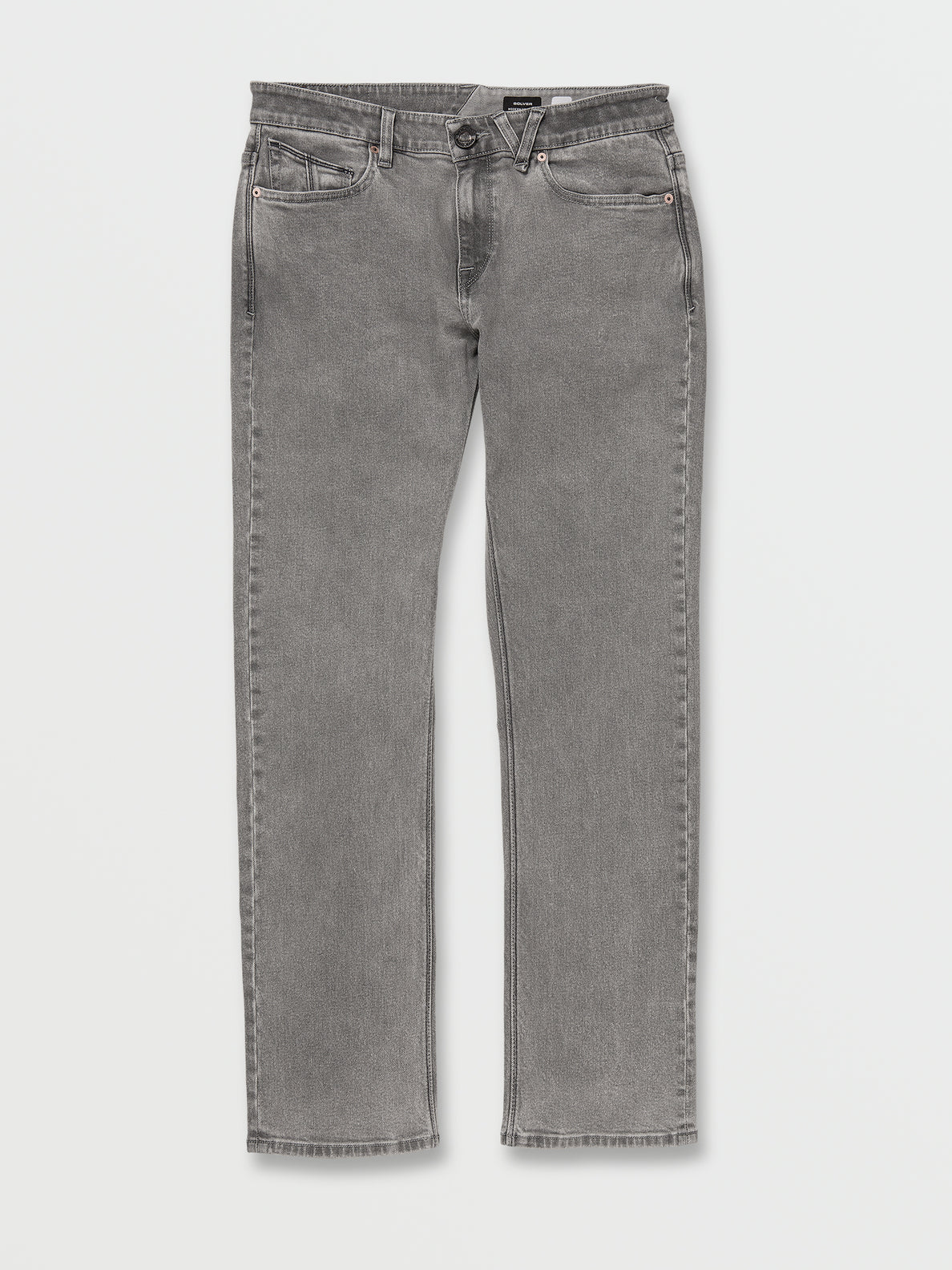 Volcom Solver Modern Fit Jeans - Old Grey