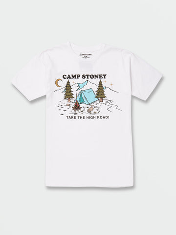 Volcom Camp Stoney Short Sleeve Tee - White