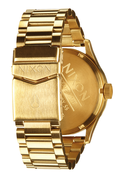 Nixon Sentry Stainless Steel - All  Gold
