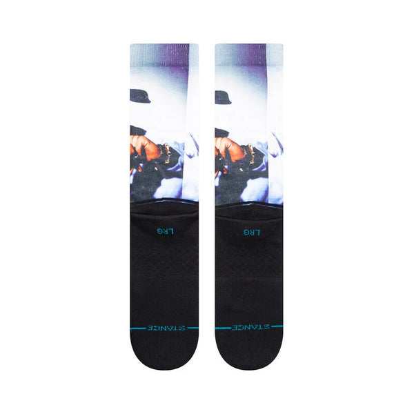 Stance X Tupac Makaveli Crew Socks - Black