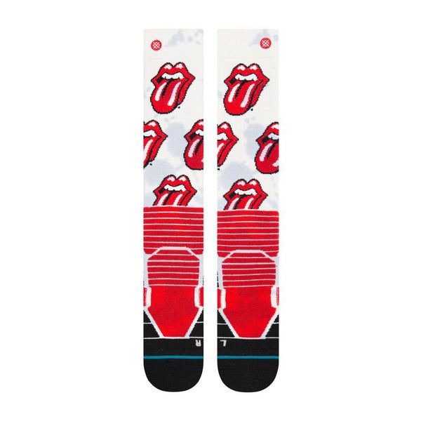 The Rolling Stones X Stance Poly Snow OTC Socks Licks - Black