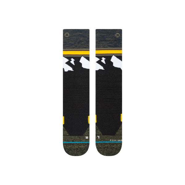 Stance Performace Wool Midweight Socks Route 2- Black