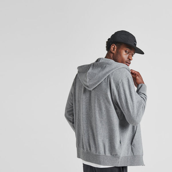 Stance Shelter Zip Hoodie With Butter Blend - Grey Heather