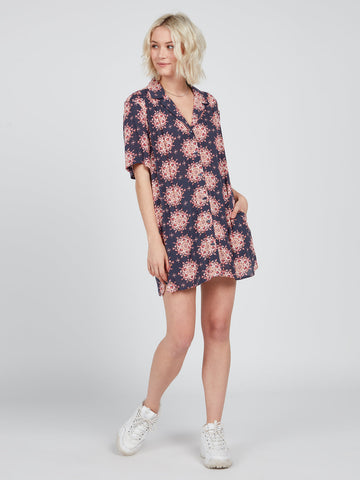 Volcom Thee Metallion Top - Midnight Blue