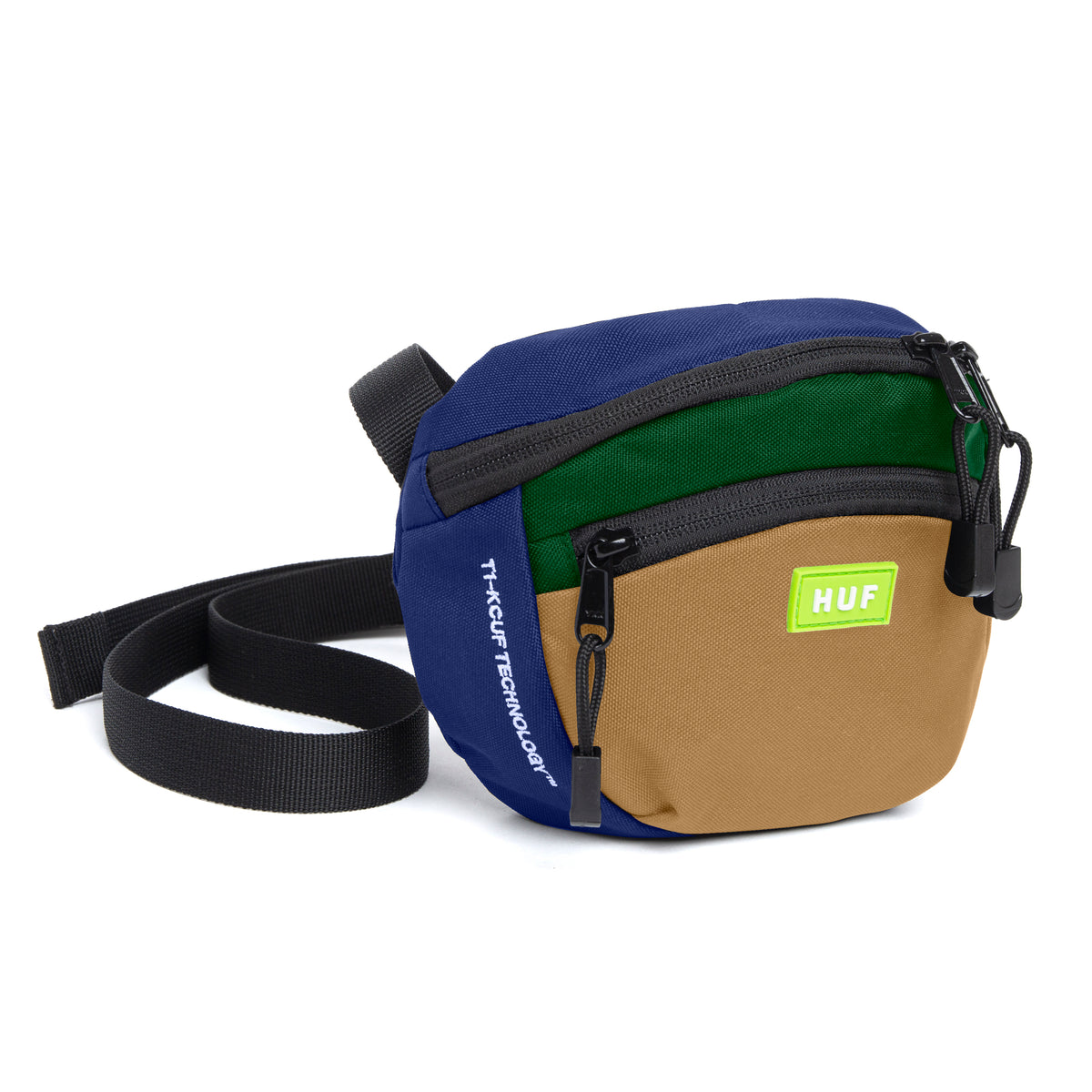 Huf Bunker Shoulder Bag - Blue/Green