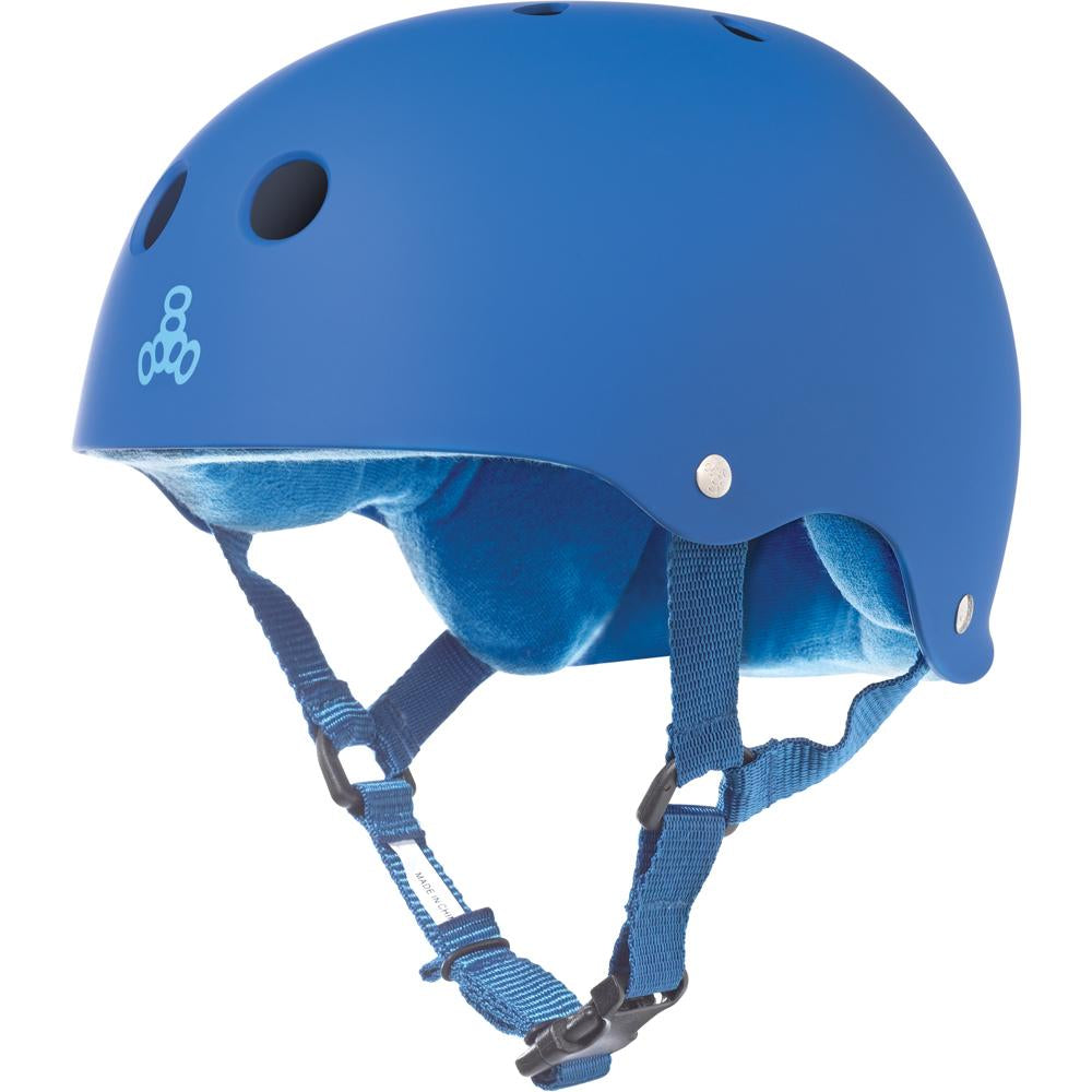 Triple 8 Sweatsaver Helmet - Royal Rubber