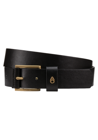 Nixon Americana Vegan Blet - Black/Gold