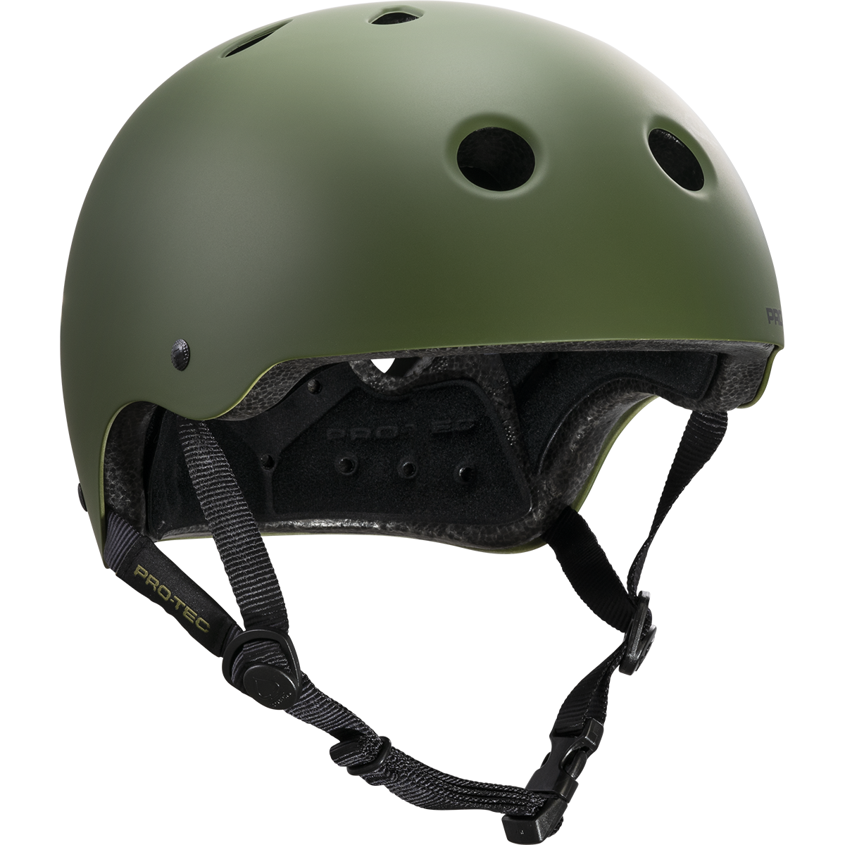 Pro-tec Classic Certified Skate Helmet - Matte Olive
