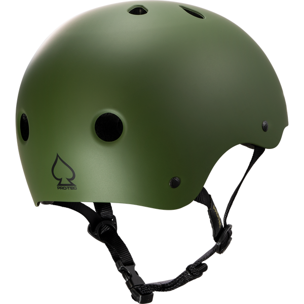 Pro-tec Classic Certified Skate Helmet - Matte Olive