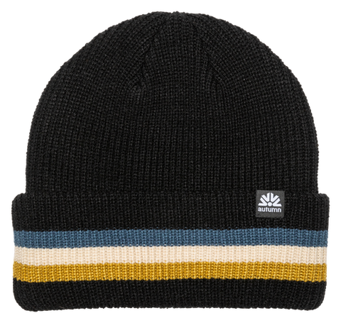 Autumn Cuff Beanie - Black