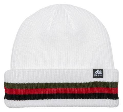 Autumn Cuff Beanie - White