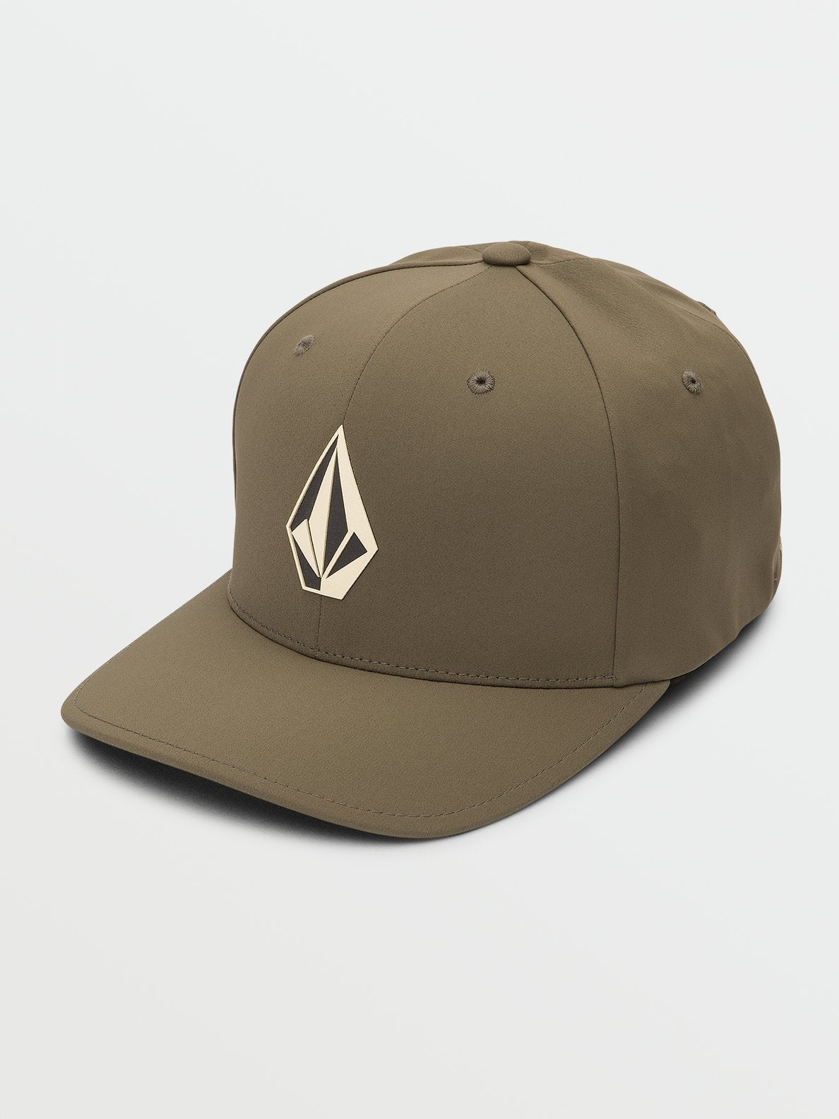 Volcom Stone Tech Delta FlexFit Hat - Military