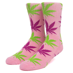Huf Flair Plantlife Leaves Sock - Pink