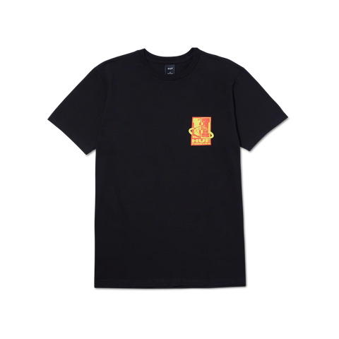Huf Galaxywide T-Shirt - Black