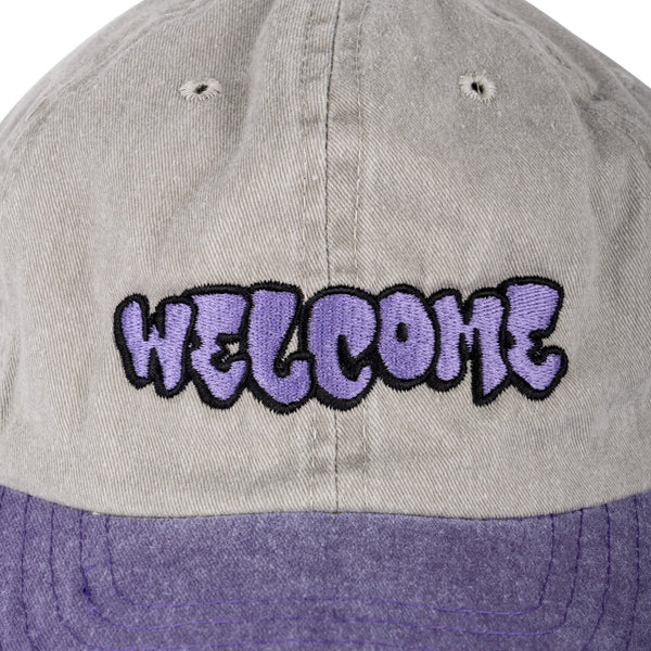 Welcome Bubble Stone-Washed Hat