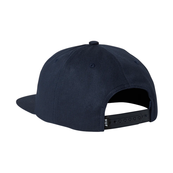Huf Set Box Snapback Hat - Navy
