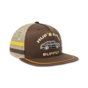Huf Huf's Auto Supply Trucker Hat - Brown