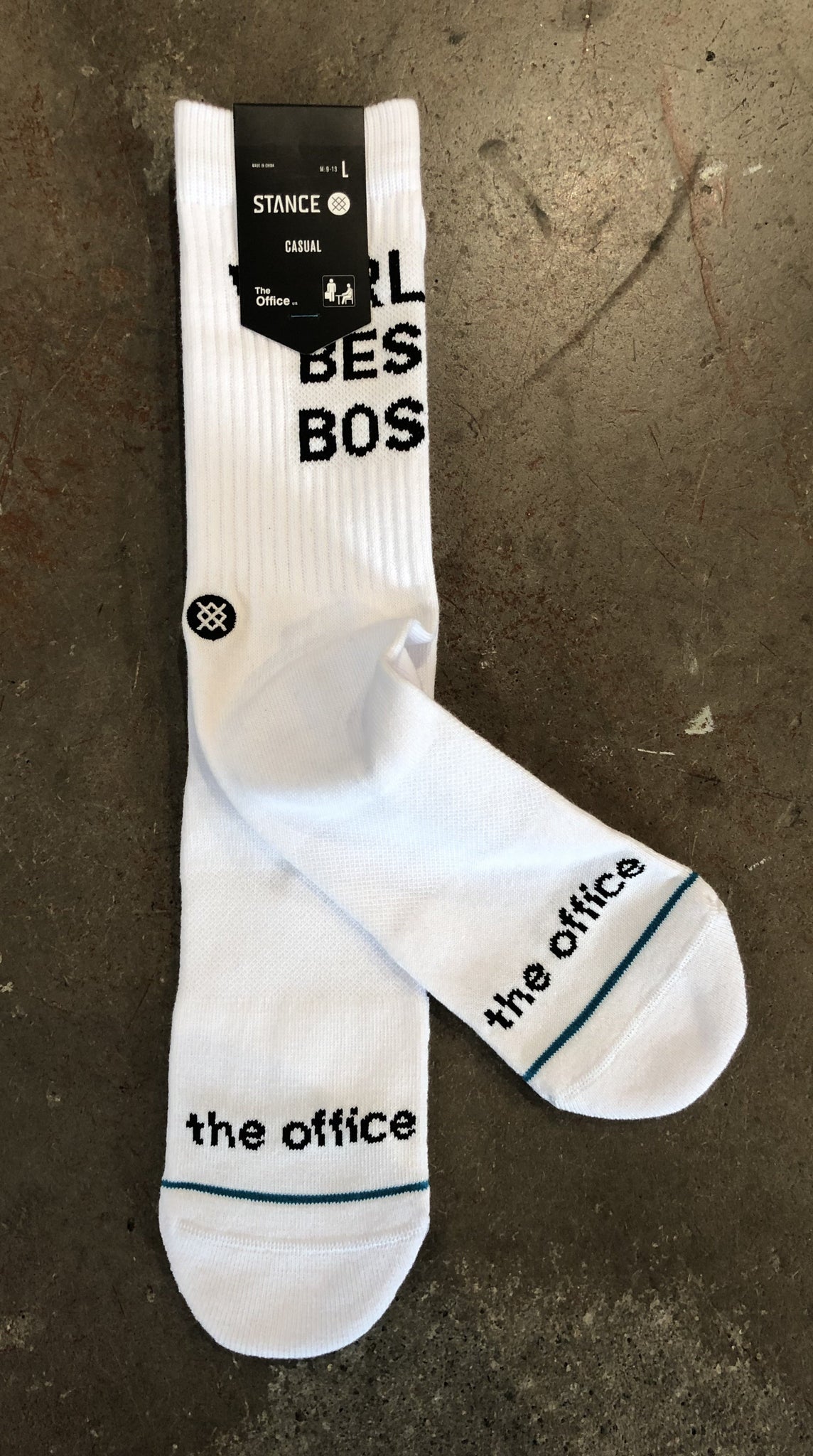 Stance The Office Worls Best Boss Socks