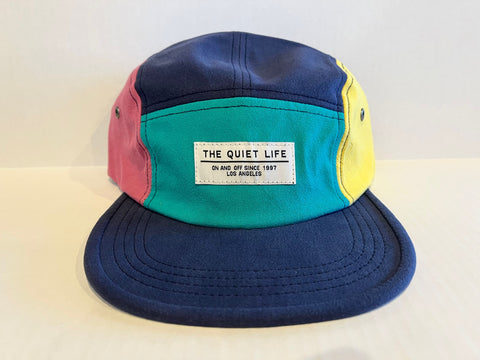 The Quiet Life Crush Color Black 5 Panel Hat