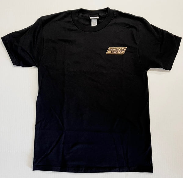 Bronson Gold Short Sleeve Tee - Black
