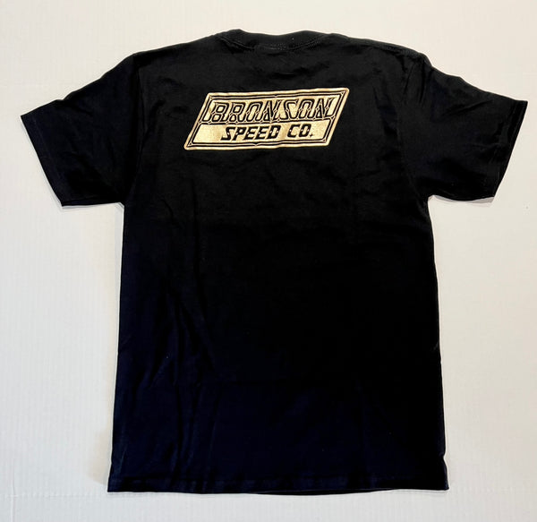 Bronson Gold Short Sleeve Tee - Black