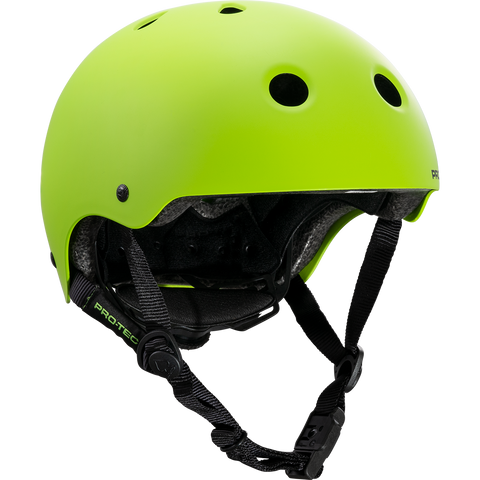 Pro-tec JR Classic Certified Skate Helmet - Matte Lime