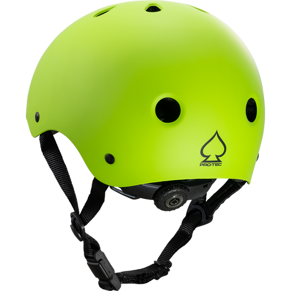 Pro-tec JR Classic Certified Skate Helmet - Matte Lime