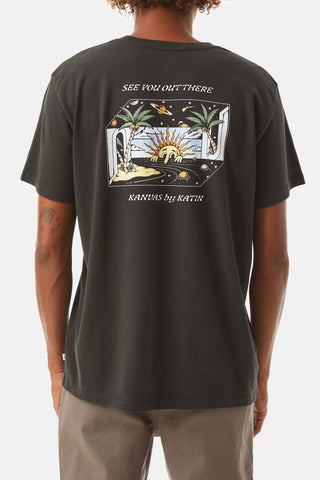 Katin Cosmo Tee - Black Wash