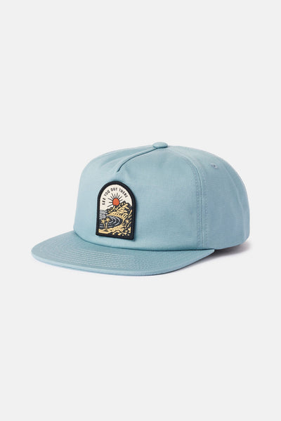 Katin Point Snapback Hat - Slate Blue