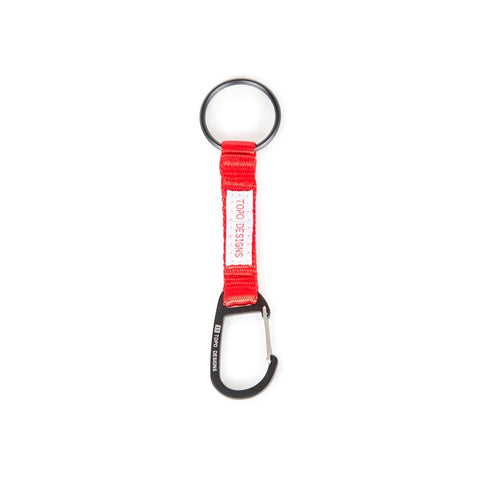 Topo Designs Key Clip - Red