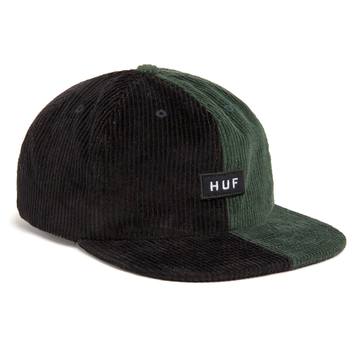Huf Marina Cord 6 -Panel Hat - Forest Green