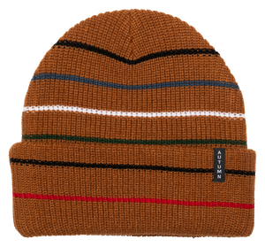 Autumn Headwear Select Multi Stripe Beanie - Work Brown