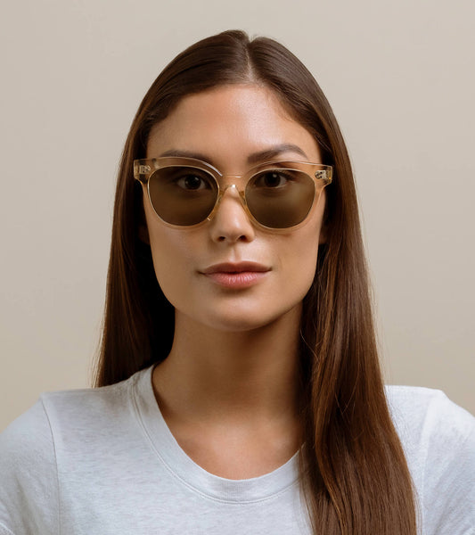 Raen Nikol - Ginger Pewter Mirror Sunglasses