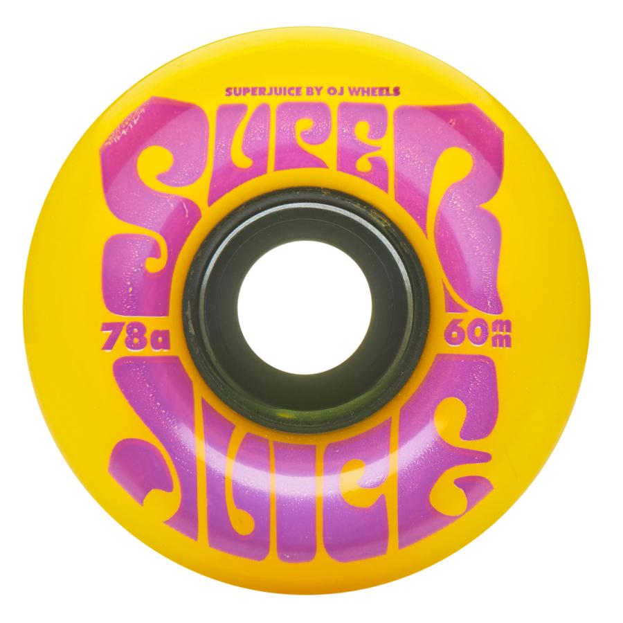 OJ  Super Juice Yellow 78a 60mm
