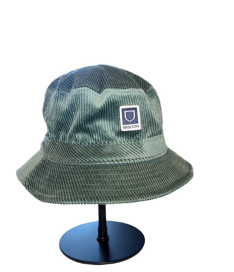 Brixton Beta Packable Cord Bucket Hat - Dark Forest