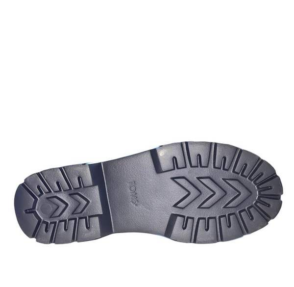 Toms Alpargata Combat Boots - Beige Leather